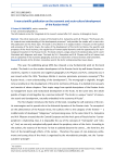 A new scientific publication on the economic and socio-cultural development of the Russian Arctic