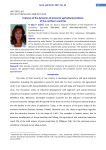 Features of the dynamics of prices for agricultural products of the northern countries