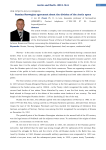 Russian-Norwegian agreement about the division of the Arctic space