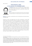 Protest behavior in region (on the materials of the Arkhangelsk region)