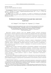 Characteristics of low thrust liquid-propellant rocket engines testing process