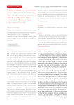 A study to assess the effectiveness of isometric exercise on reducing the knee pain among osteoarthritis patients in orthopedic ward in Sree Balaji medical college and hospital, Chennai