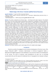 Media Image of the Arctic: Towards Qualified Human Resources