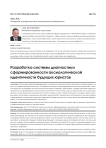 Разработка системы диагностики сформированности аксиологической идентичности будущих юристов