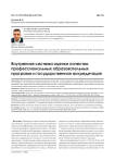 Внутренняя система оценки качества профессиональных образовательных программ и государственная аккредитация