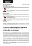 Формирование когнитивной компетенции в структуре иноязычной подготовки студентов в России и Китае