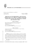 Modeling of two-dimensional light bullets propagation in an array of carbon nanotubes taking into account the mechanical tension and magnetic field