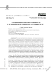 Газодинамические неустойчивости в неравновесной химически активной среде