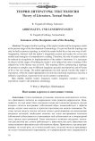 Instances of the recipients and of the reading