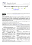 Studying implants with different coating types in an in vivo experiment