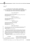 An influence of the kinetic parameters of the reaction on a size of obtained nanoparticles at the reduction of silver ions by hydrazine