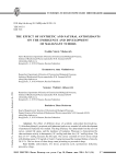 The effect of synthetic and natural antioxidants on the emergence and development of malignant tumors