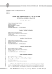 Ozone decomposition on the surface of metal oxide catalyst