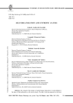 Self-organization and entropic s-lines