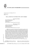 Focal points on constructing news stories