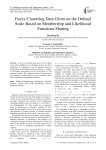 Fuzzy Clustering Data Given on the Ordinal Scale Based on Membership and Likelihood Functions Sharing