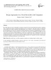 Design Approaches for a Novel Reversible 4-bit Comparator