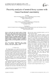 Passivity analysis of neutral fuzzy system with linear fractional uncertainty