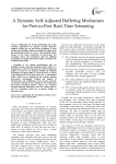 A Dynamic Self-Adjusted Buffering Mechanism for Peer-to-Peer Real-Time Streaming