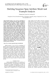 Building Sequence Span Attribute Model and Example Analysis