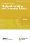 Cover page and Table of Contents. vol. 3 No. 5, 2011, IJMECS