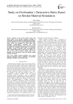 Study on Overburden's Destructive Rules Based on Similar Material Simulation