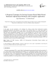 A Proposed Technique for Solving Scenario Based Multi-Period Stochastic Optimization Problems with Computer Application