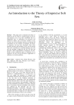 An Introduction to the Theory of Imprecise Soft Sets