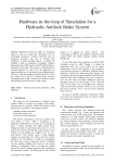 Hardware-in-the-loop of Simulation for a Hydraulic Antilock Brake System