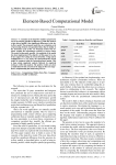 Element-Based Computational Model