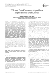 Efficient Data Clustering Algorithms: Improvements over Kmeans