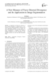 A New Measure of Fuzzy Directed Divergence and Its Application in Image Segmentation