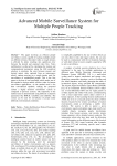 Advanced Mobile Surveillance System for Multiple People Tracking