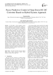 Fuzzy Predictive Control of Step-Down DC-DC Converter Based on Hybrid System Approach