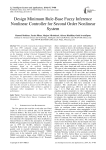 Design Minimum Rule-Base Fuzzy Inference Nonlinear Controller for Second Order Nonlinear System