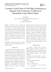 Common Fixed Points of Self Maps Satisfying an Integral Type Contractive Condition in Intuionistic Fuzzy Metric Space
