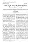 Energy Aware Ad Hoc On-Demand Multipath Distance Vector Routing
