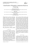 Classification of Reusable Components Based on Clustering