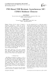 PSO-Based NBI Resistant Asynchronous MC-CDMA Multiuser Detector