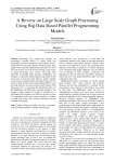 A Review on Large Scale Graph Processing Using Big Data Based Parallel Programming Models