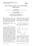 Fuzzy Clustering Data Arrays with Omitted Observations