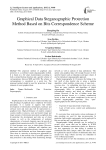 Graphical Data Steganographic Protection Method Based on Bits Correspondence Scheme