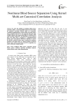 Nonlinear Blind Source Separation Using Kernel Multi-set Canonical Correlation Analysis