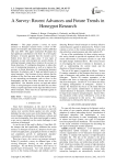A Survey: Recent Advances and Future Trends in Honeypot Research