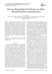 Flat-Top Ring-Shaped Cell Design for High-Altitude Platform Communications