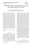 GSM Base Stations Location Monitoring using Geographic Information System