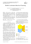 Mobile Localization Based on Clustering