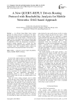 A New QUERY-REPLY Driven Routing Protocol with Reachability Analysis for Mobile Networks: DAG based Approach