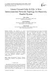 Linear Crossed Cube (LCQ): A New Interconnection Network Topology for Massively Parallel System