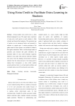 Using Extra Credit to Facilitate Extra Learning in Students